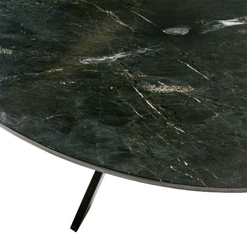 Tafel 'Milan' Rond 120cm - Zwart