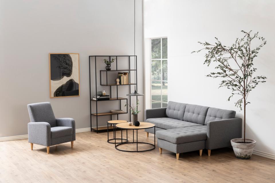 Boekenkast 'Hydra' 114cm - Zwart