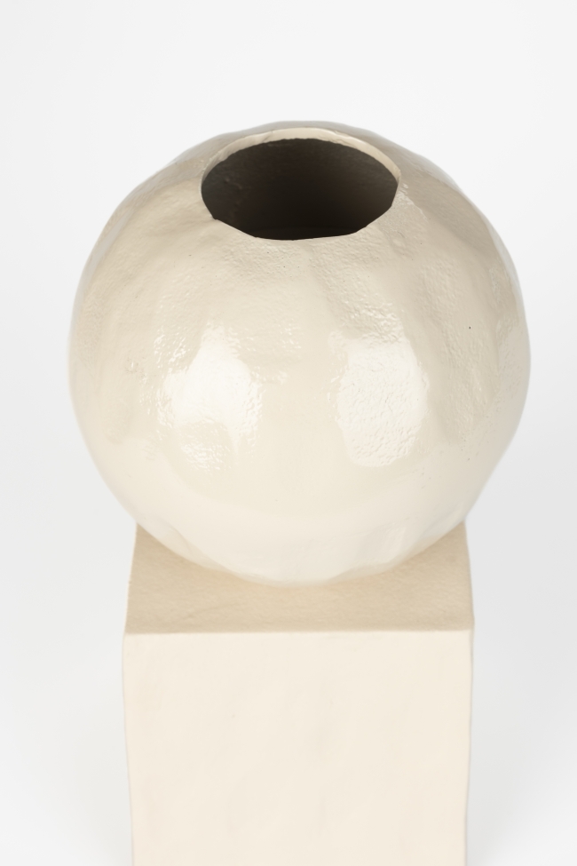 Vaasje 'Crocus' - Beige