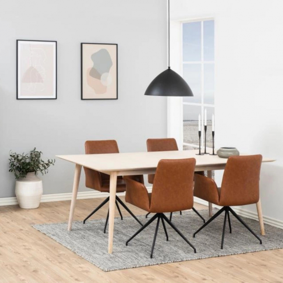 Stoel 'V&auml;ster&aring;s' - Bruin