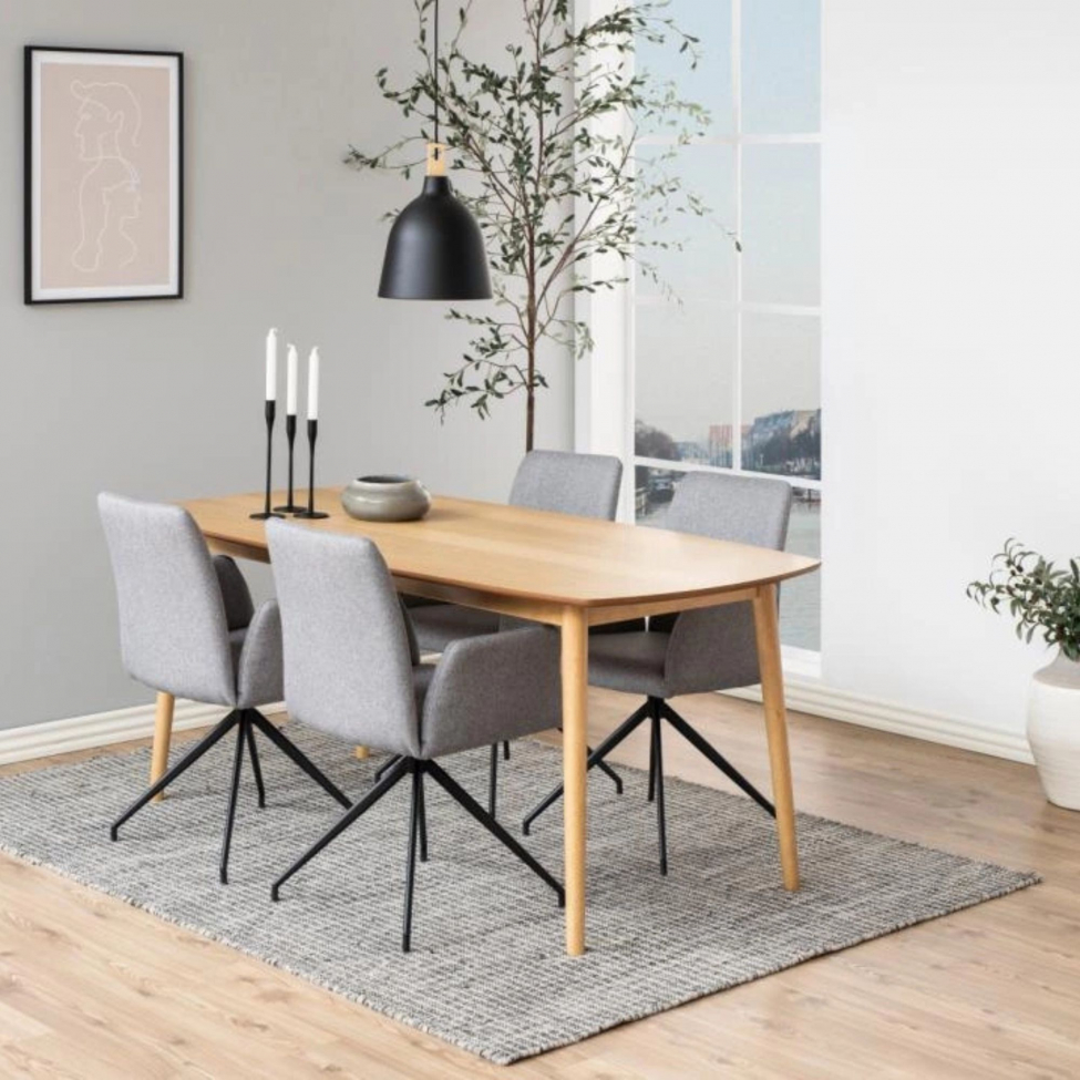 Stoel 'Västerås' - Grijs