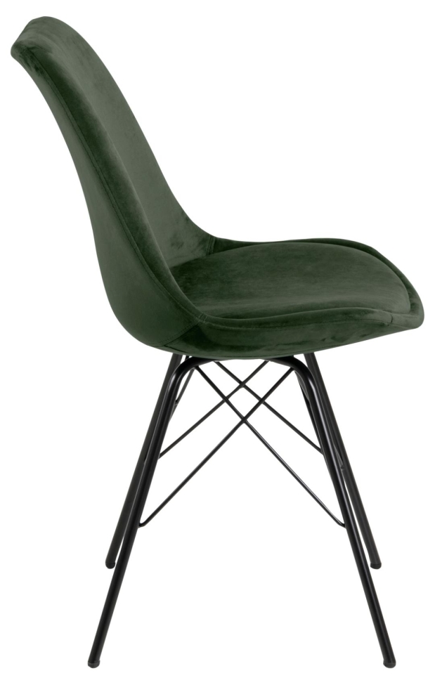 Stoel 'Eris' - Groen/Zwart