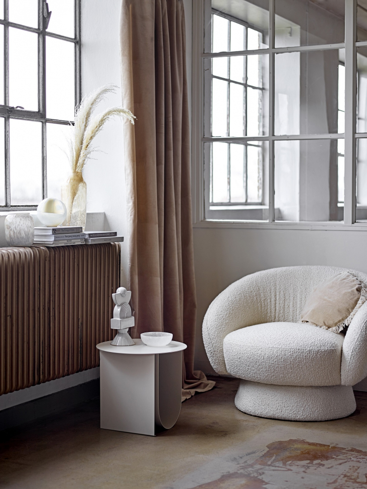 Fauteuil 'Ted' - Wit