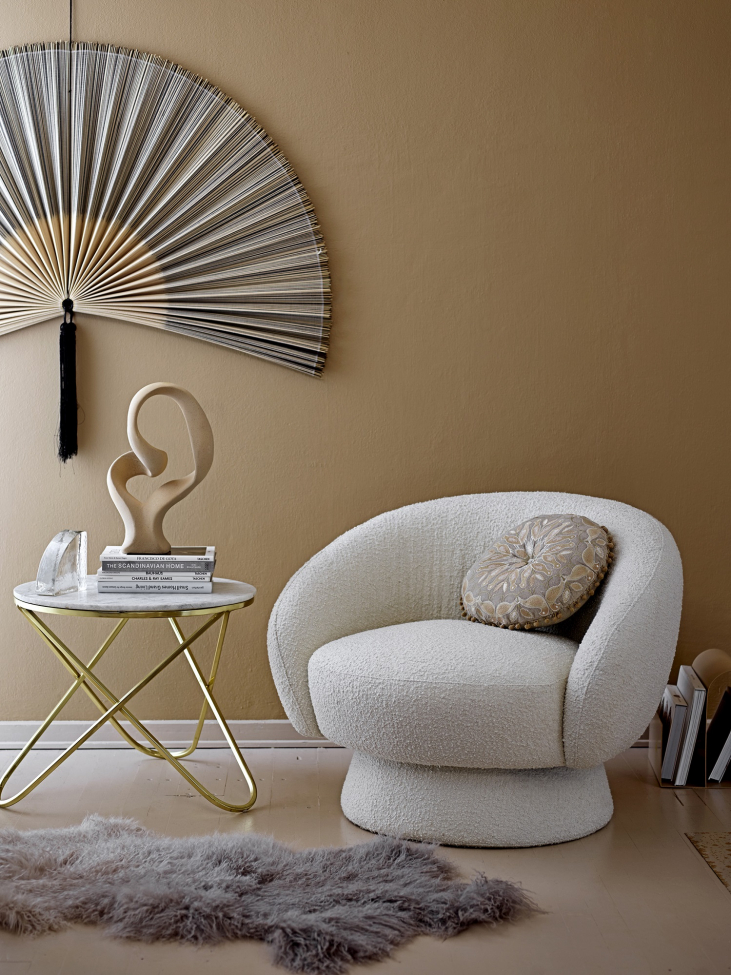Fauteuil 'Ted' - Wit