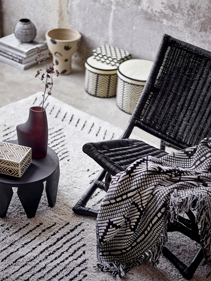 Fauteuil 'Baz' - Zwart