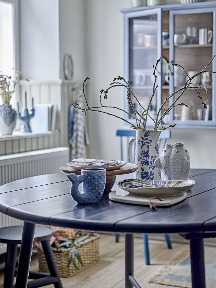Eettafel 'Lope' 140cm Rond - Zwart