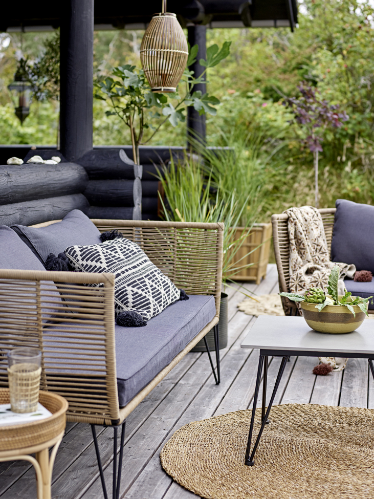 Buiten tafel 'Mundo' - Grijs