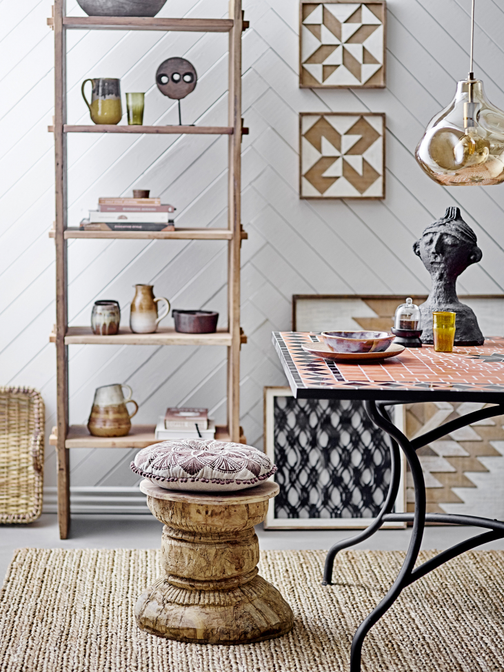 'Azizi' plafondlamp - bruin