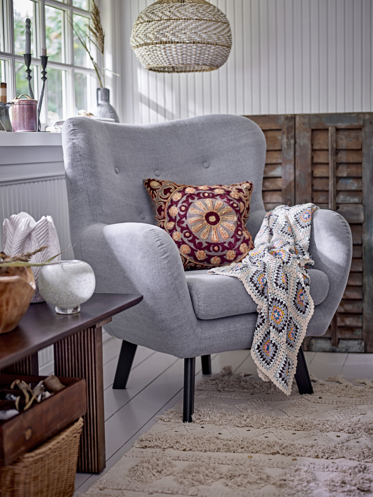 Loungestoel 'Beau' - Blauw