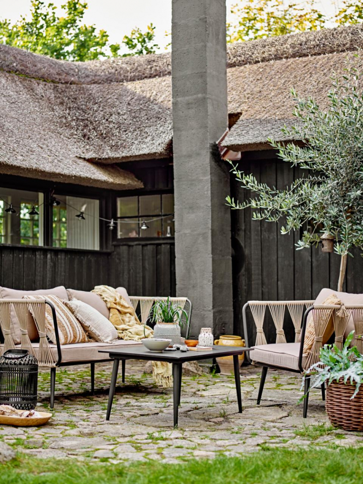 Tafel 'Pavone' - Zwart