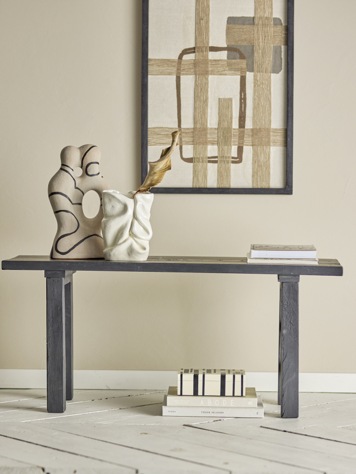 Bank 'Riber' 102x32cm - Zwart