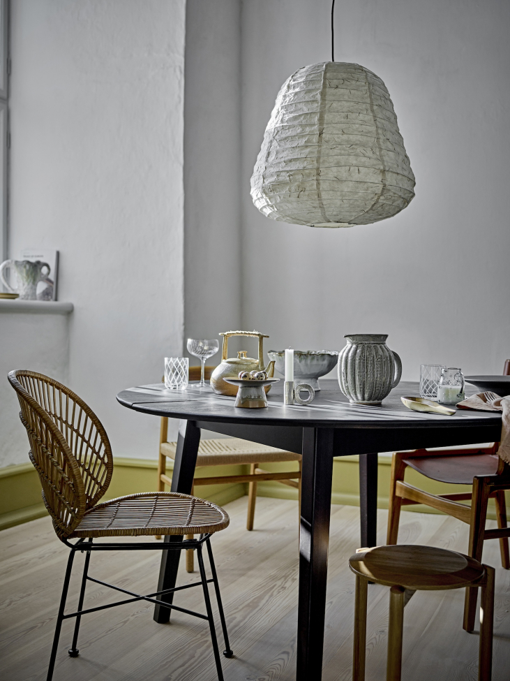 Eettafel 'Peron' 140x75,5cm - Zwart