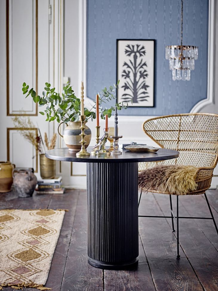 Eettafel 'Porto' - Zwart