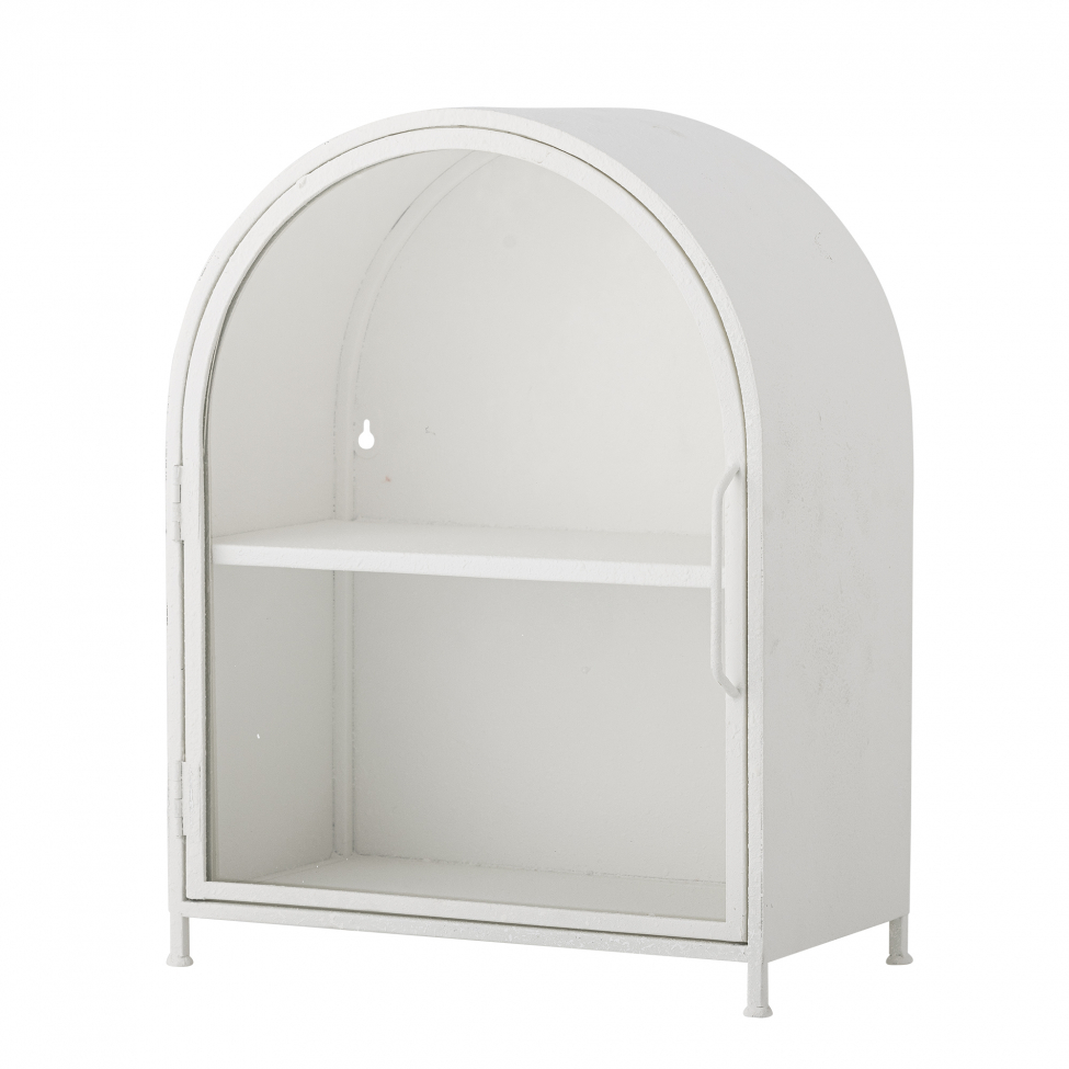 'Soria'-kast – wit/metaal