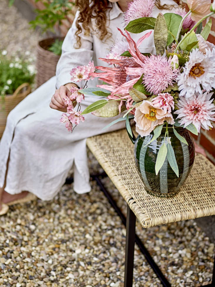 'Adilly' tuinbank – naturel/rotan