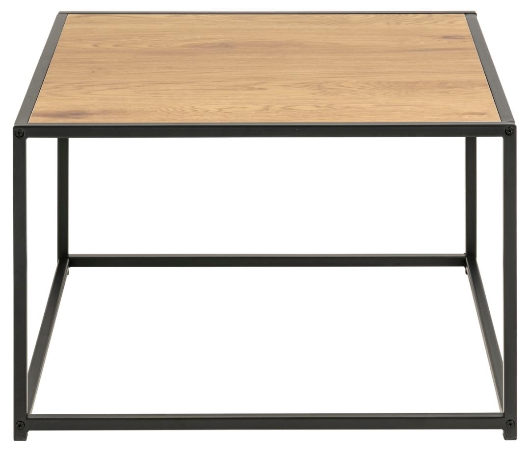 Salontafel 'Hydra' 60cm - Natuur/Zwart