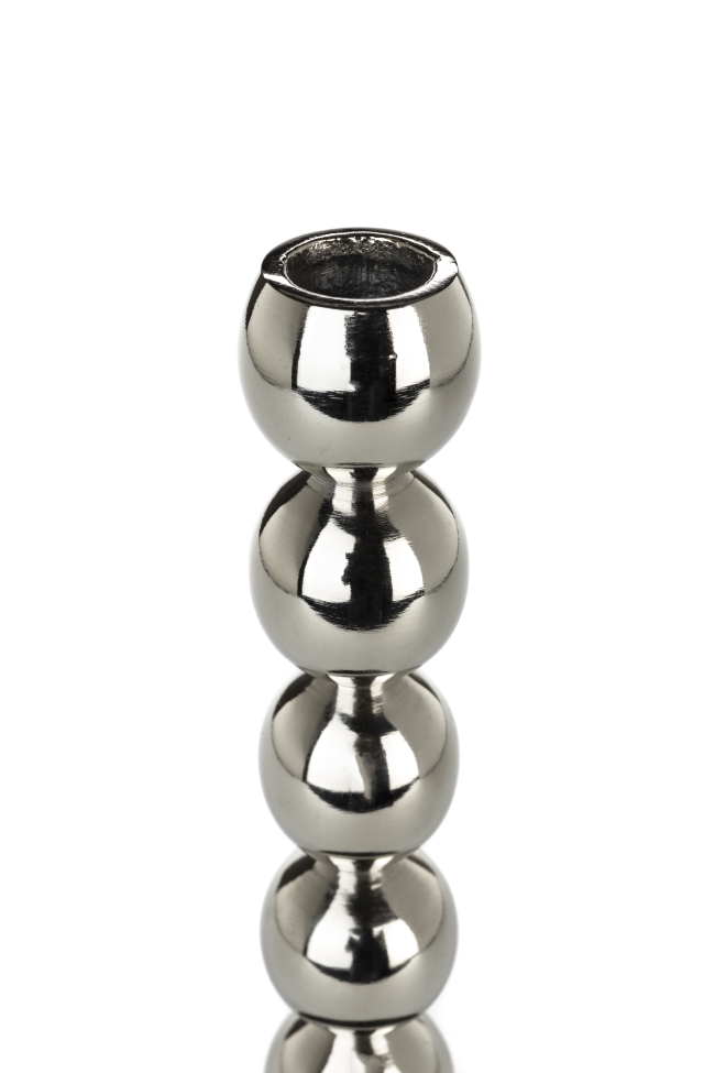 Kaarsenhouder 'Bubbles' - Zilver