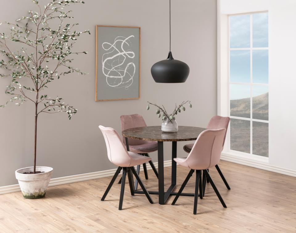 Eettafel 'Filipstad' - Bruin