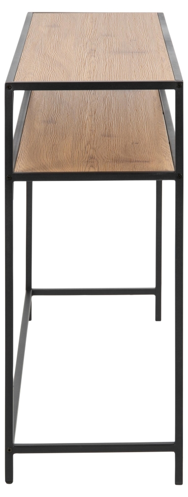 Bijzettafel 'Hydra' 120cm - Natuur/Zwart