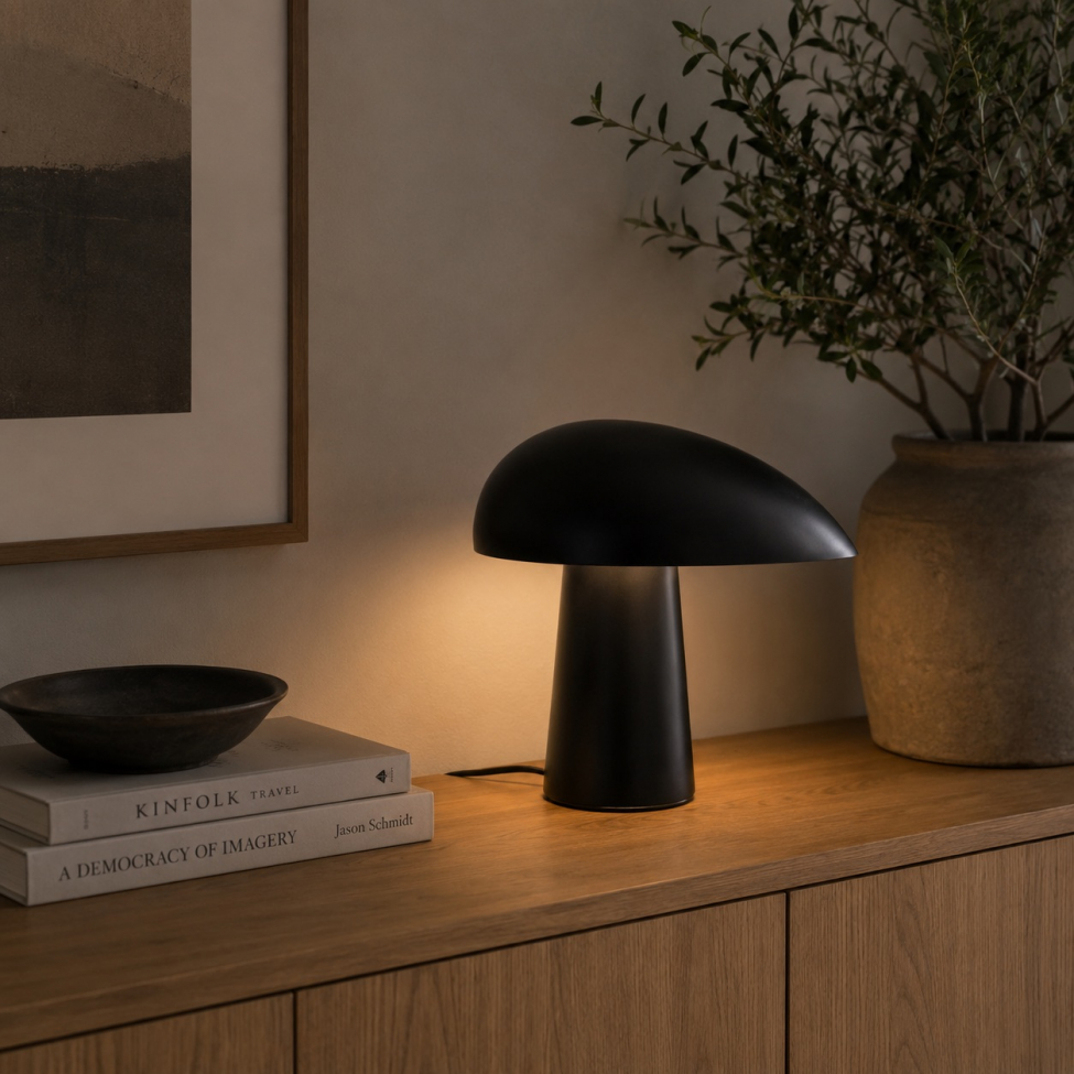 Lamp 'Karlskrona' - Zwart