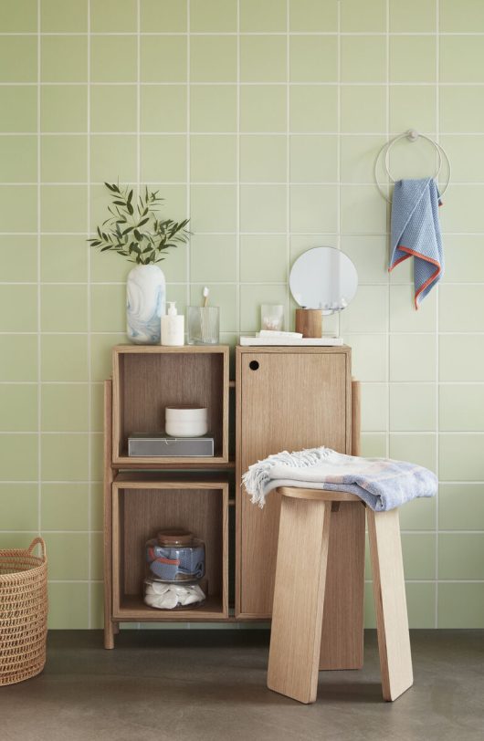 Console tafel 'Cube' - Natuur