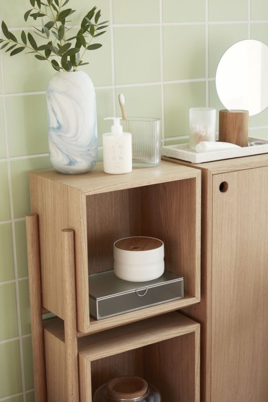 Console tafel 'Cube' - Natuur