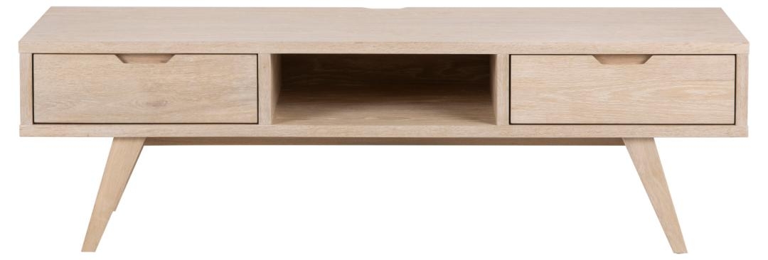 TV-Meubel 'Cefal' - Natuur/Wit