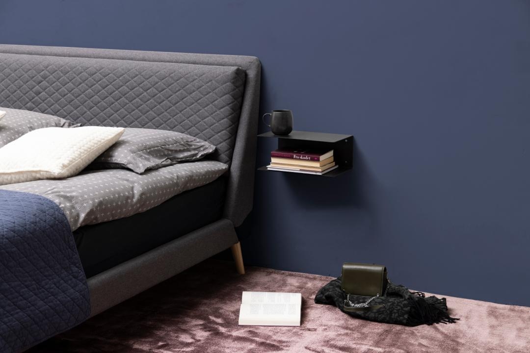 2-pack Wandplank 'Joliet' - Zwart