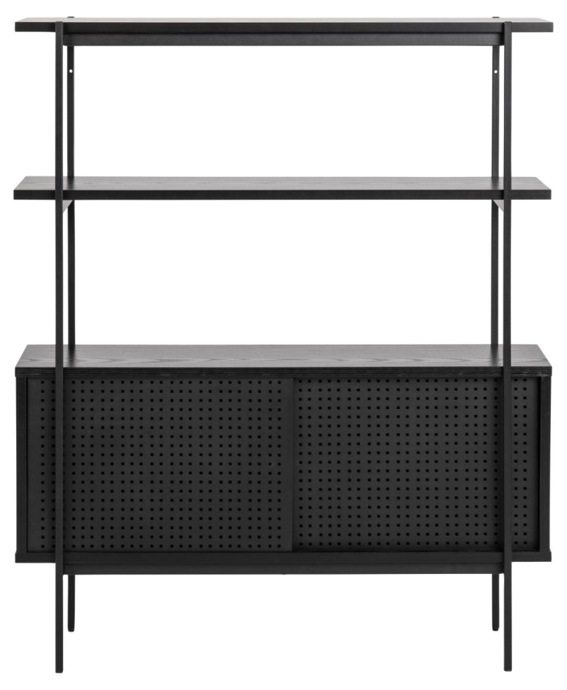 Boekenkast 'Hablingbo' 40cm - Zwart