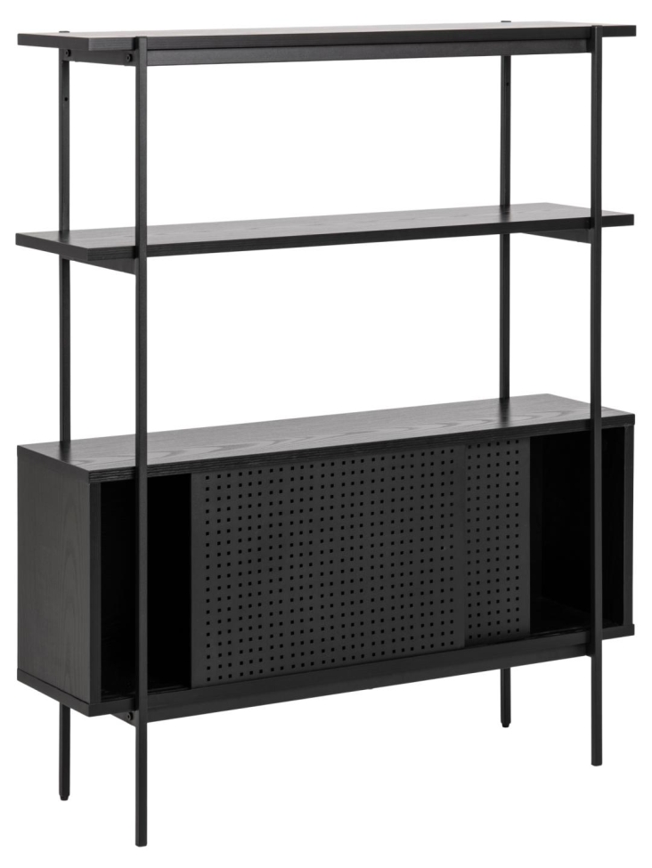 Boekenkast 'Hablingbo' 40cm - Zwart