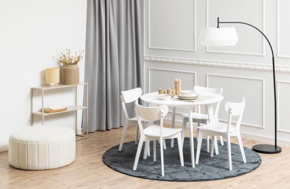 Eettafel 'Ärsjö' Rond 105cm - Wit