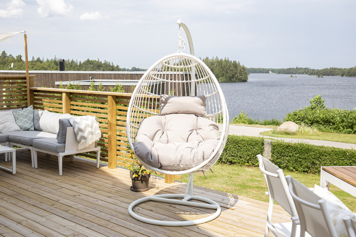 Hangstoel 'Ånimskog' - Wit