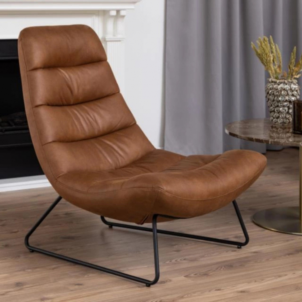 Fauteuil 'Ånge' - Bruin