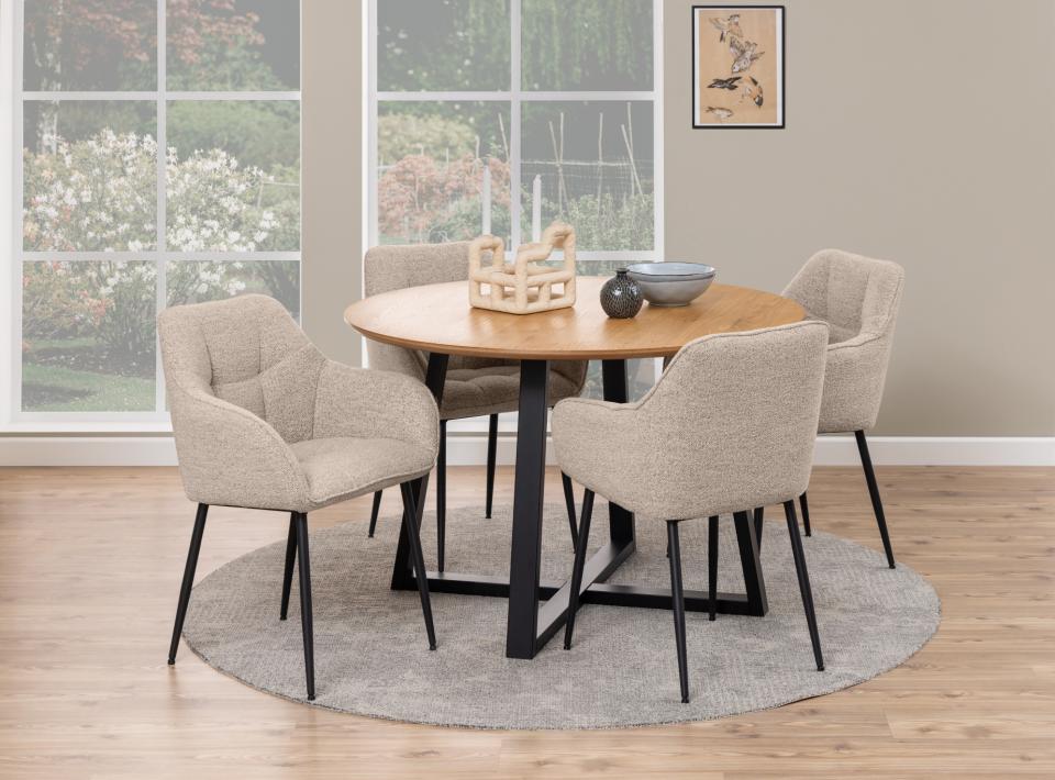 Stoel 'Ekshärad' - Beige