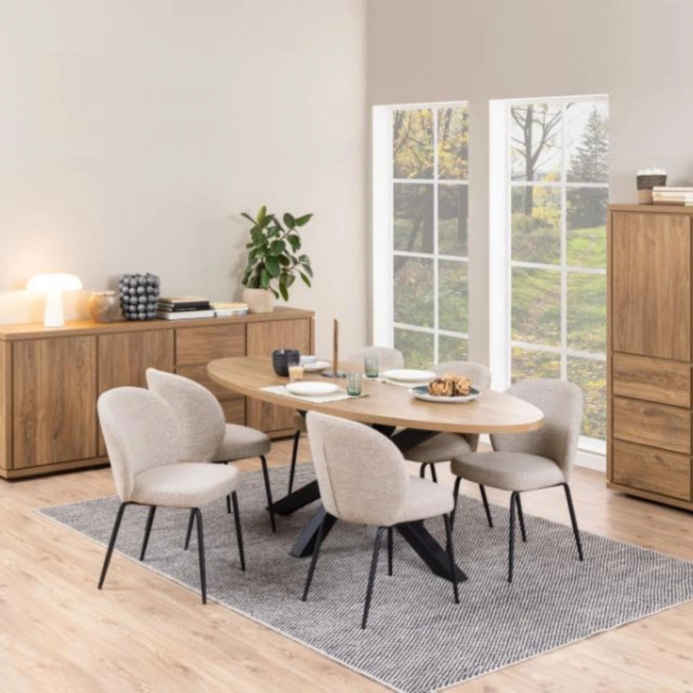 Stoel '&Auml;ngom' - Beige