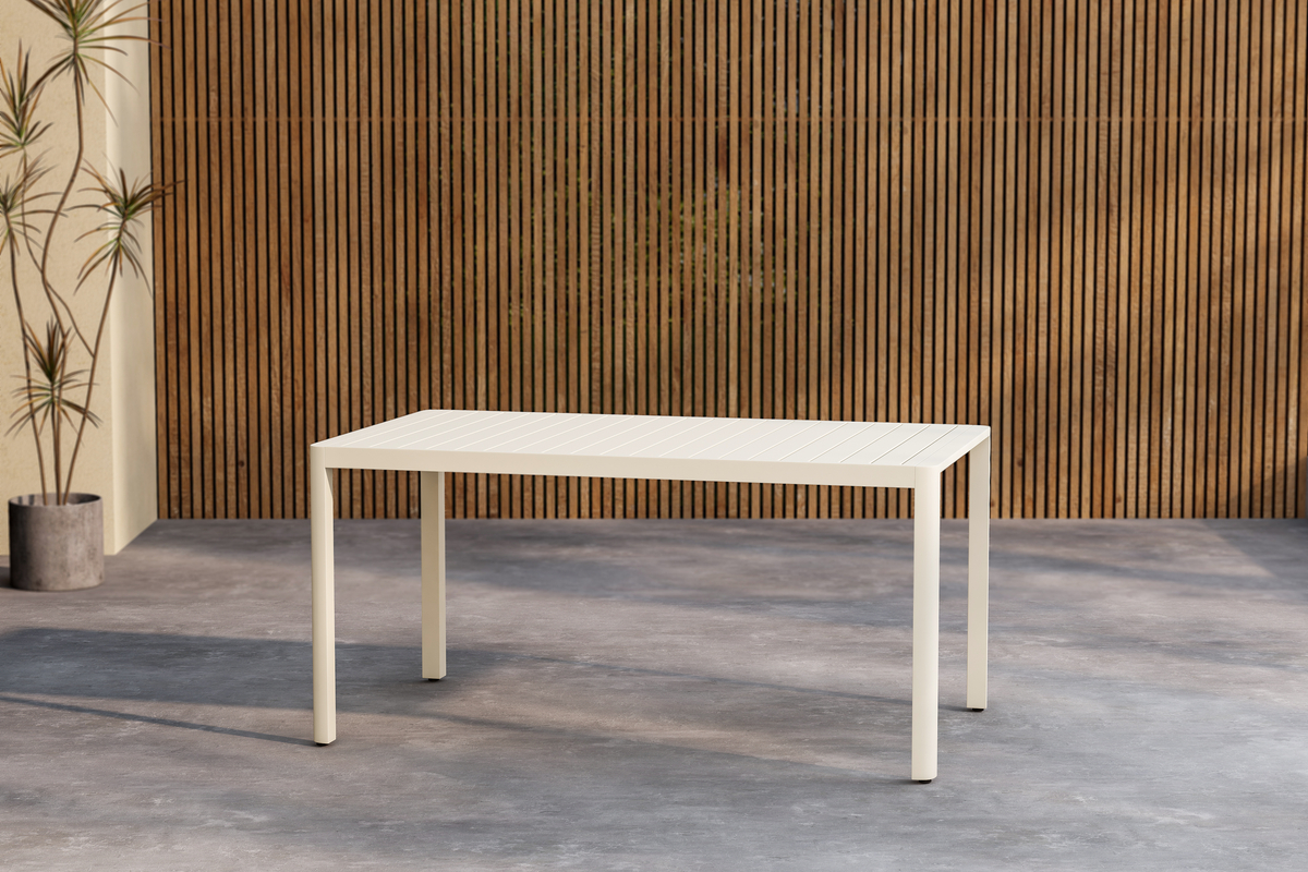 Eettafel 'Giardini' 150x72cm - Beige