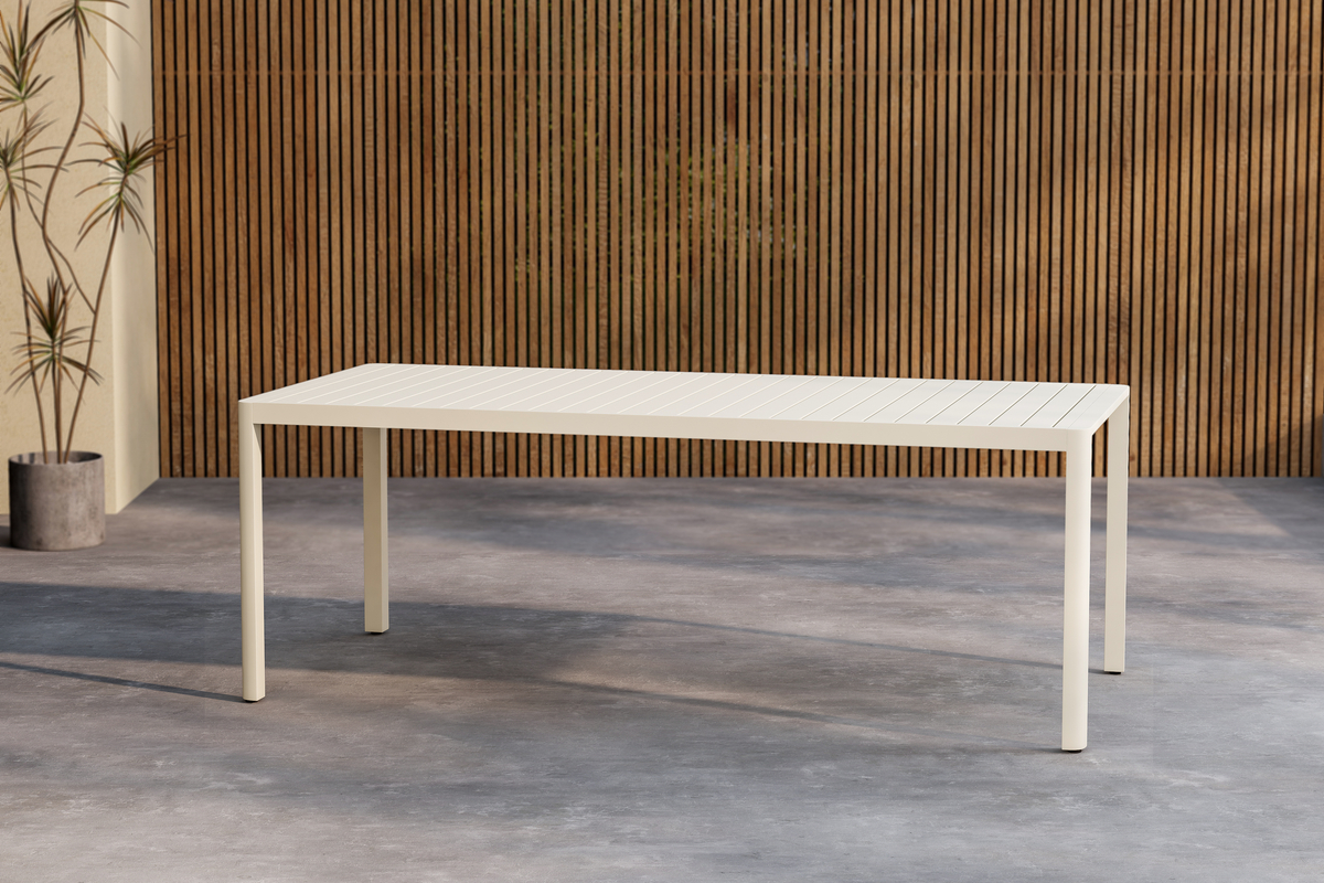 Eettafel 'Giardini' 200x72cm - Beige