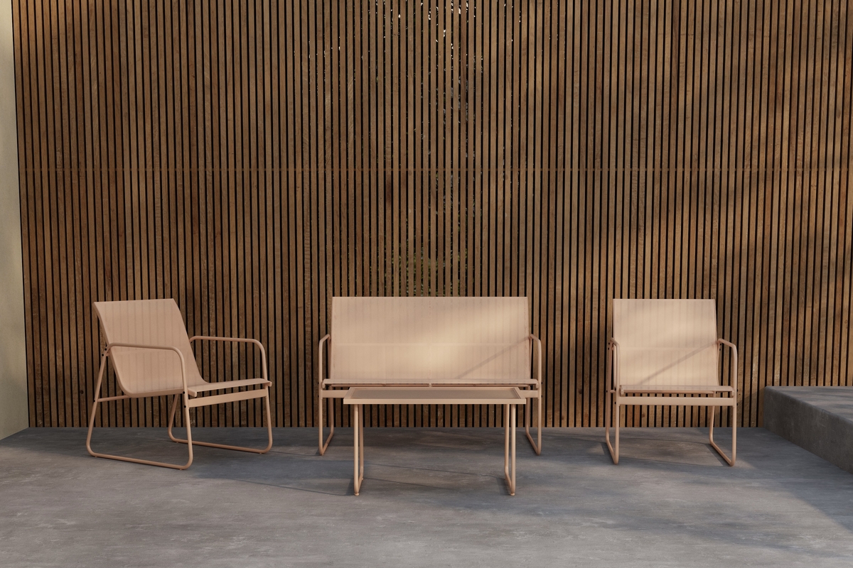 'Scopello' loungeset - beige