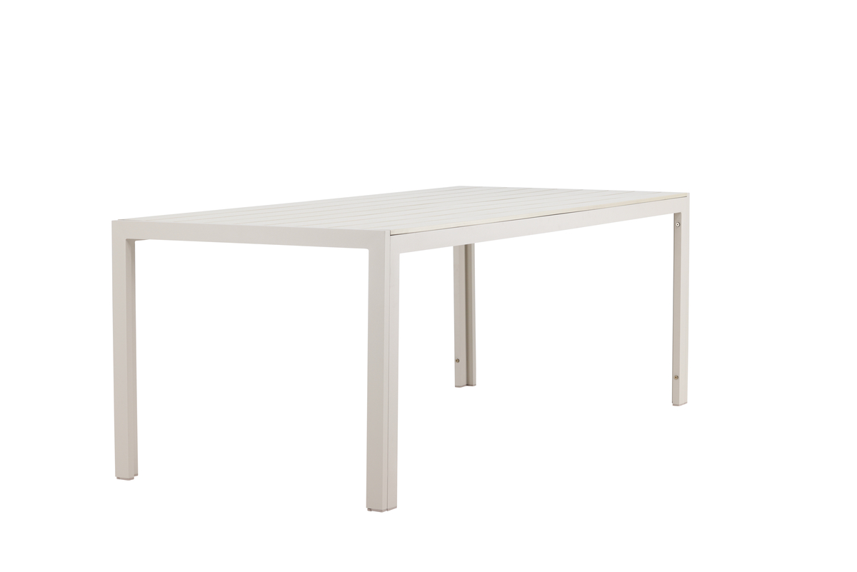 Eettafel 'Mirko' 205x74cm - Beige
