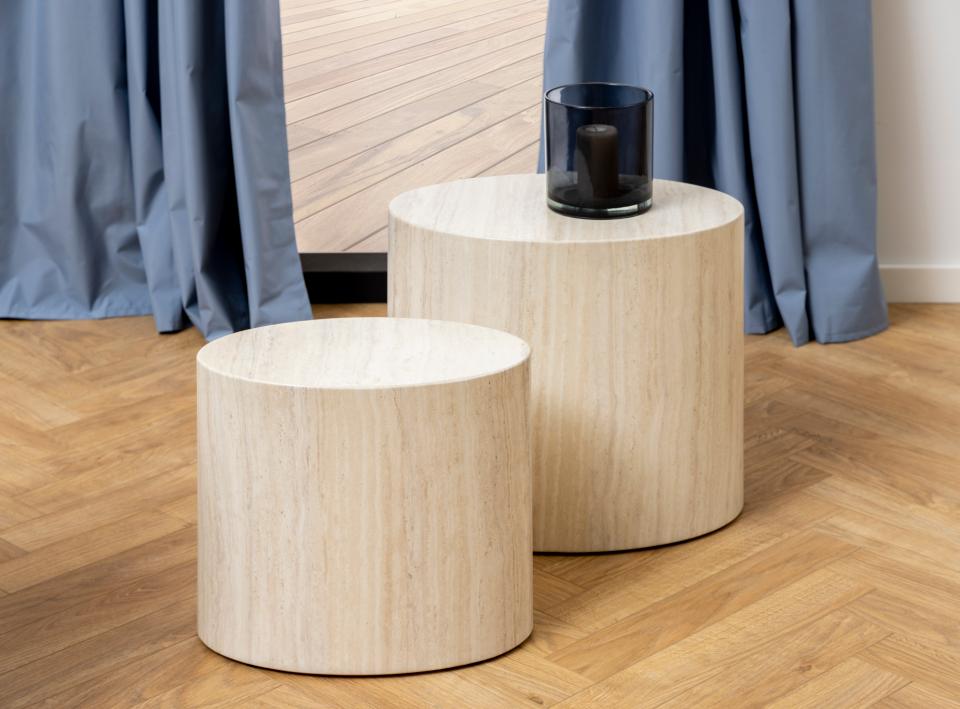 Salontafel 'Ponza' 2 delen - Beige