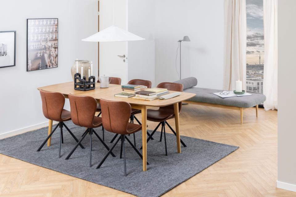 Eettafel 'Vänersborg' 180cm - Natuur