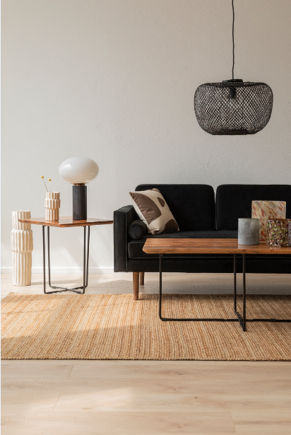 Salontafel Vintage 110x60cm - Natuur