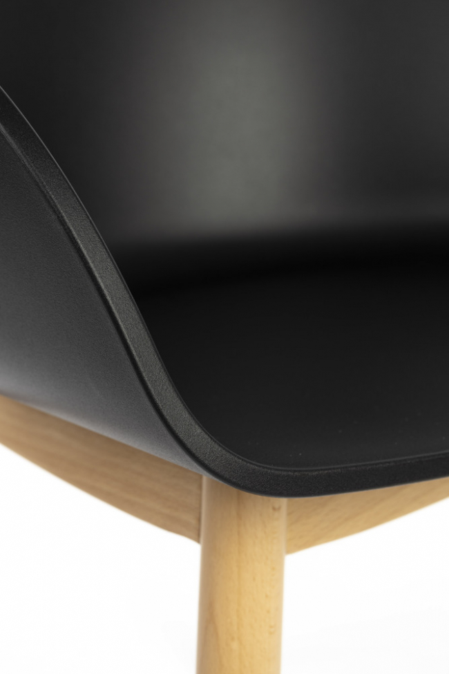 Fauteuil 'Void' - Natuur/Zwart