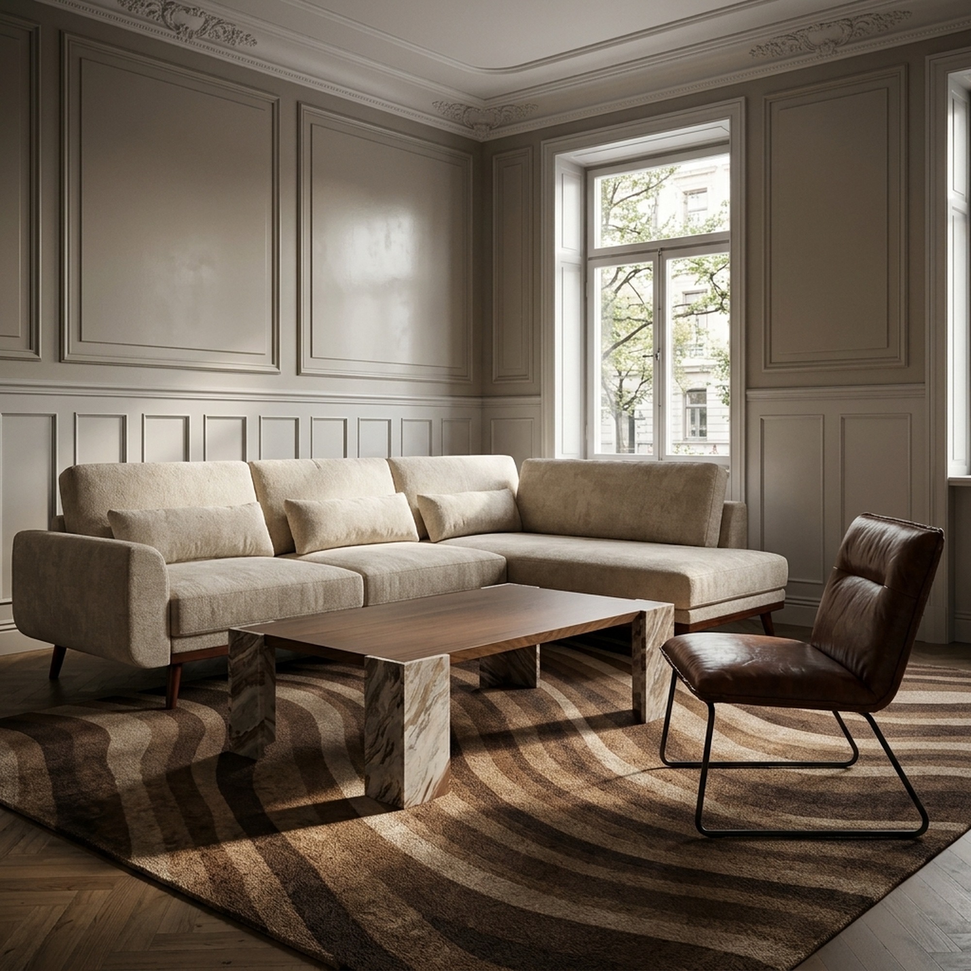 Salontafel 'Monte' 115x75cm - Walnoot