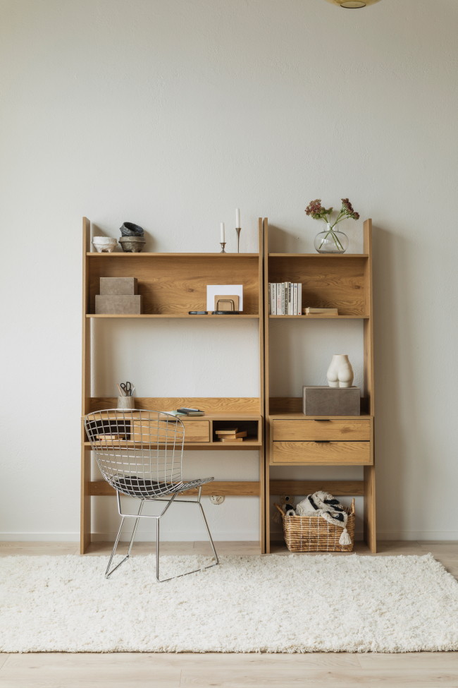 Bureau 'Berkley' - Eik/Natuurlijk