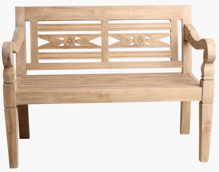 Buitenbank 'Boho' - Teak