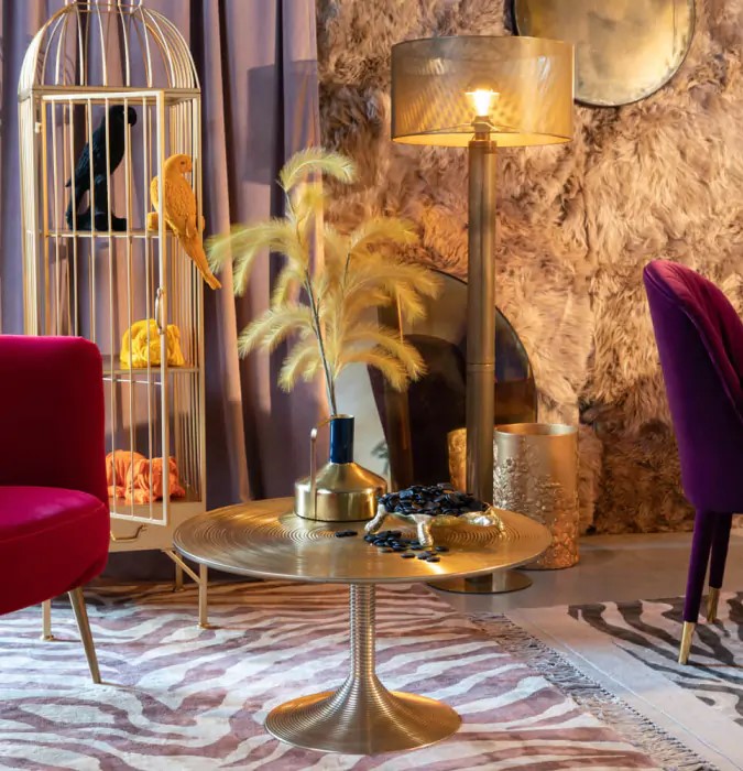 Salontafel 'Hypnotising' - Goud