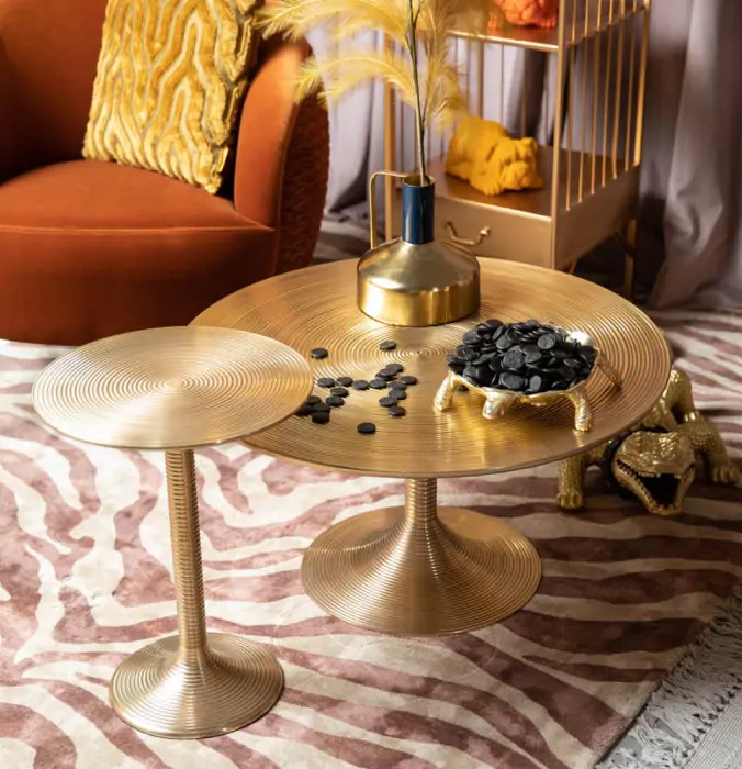 Salontafel 'Hypnotising' - Goud