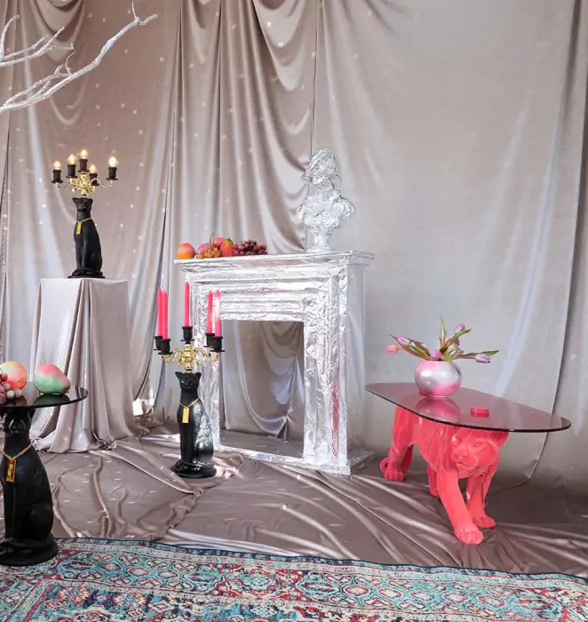 Salontafel 'Dope as hell' - Roze