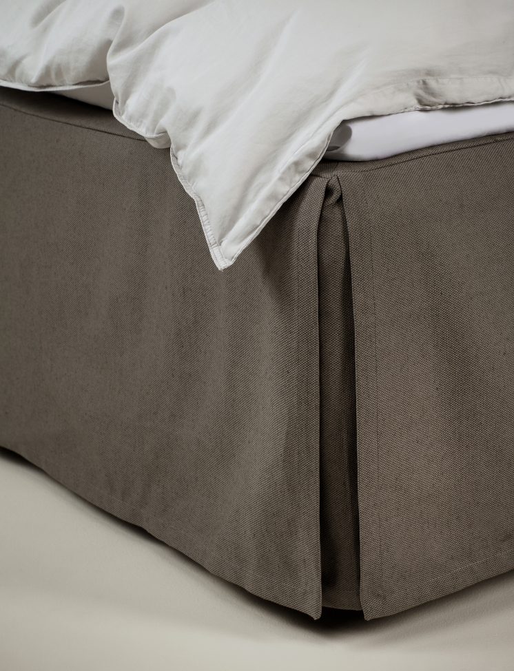 Bedrok 'Weeknight' 180x220x52 - Donkergrijs